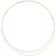Pink Gold filled 0.51mm Flexible thread x 1 m