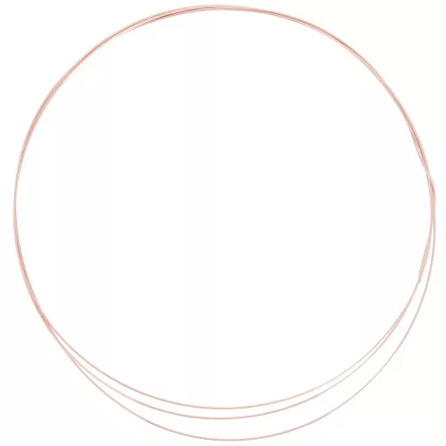 Pink Gold filled 0.51mm Flexible thread x 1 m