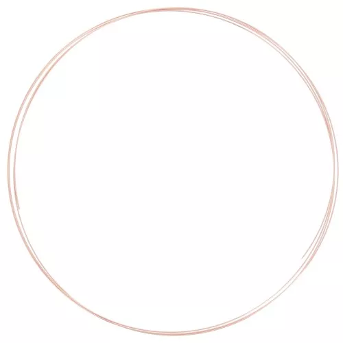Pink Gold filled 0.41mm Flexible thread x 1 m