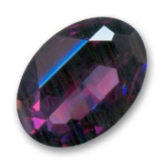 PureCrystal 4127 Oval Fancy Stone 30x22mm Amethyst|raw }}