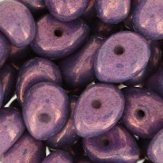 Glass Tico Beads 5x7 mm Opaque Lumi Amethyst x25|raw }}