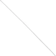 Snake chain 1.4 mm - fine silver plating x1m