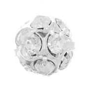 Rhinestones Ball 6mm Silver-colored Crystal|raw }}