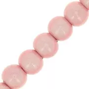 Miracle beads  8mm Light Rose x4