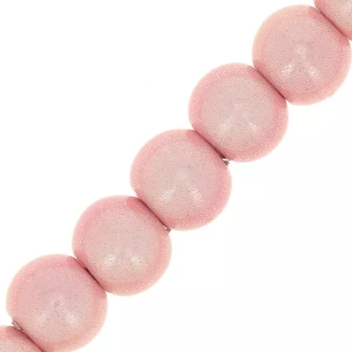 Miracle beads  8mm Light Rose x4