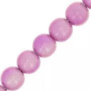 Miracle beads  8mm Fuchsia x4