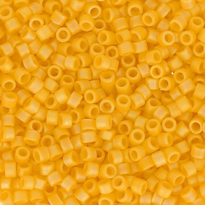 Miyuki Delica 11/0 DB1592 - Opaque Canary AB Mat x8g
