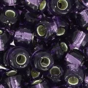 Miyuki Seed beads 6/0 24 - Amethyst Silver Lined x8g
