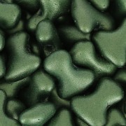 Preciosa Tee Glass Beads 2x8mm Olive Green Gold Shine x50|raw }}