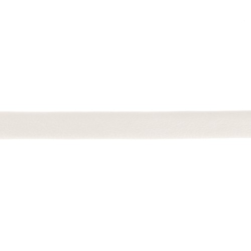 5mm Double sided lace of composition leather - Natural x1m