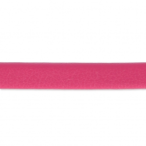 5mm Double sided lace of composition leather - Fuchsia x1m