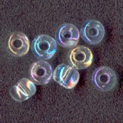 Preciosa Seed Beads 5/0 4.5 mm - Crystal AB, 20 g