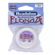 Elonga elastic cord 0.7 mm - Multi-strand - White x25m