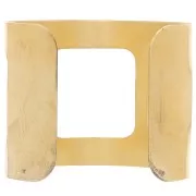 Cuff-Style Bracelet in Raw Brass 49x145 mm to customize x1