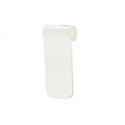 Flat Pendant to customize 23.6x10 mm for a cord of 3.5 mm diameter fine silver plating|raw }}