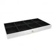Tray for Jewelry Suitcase 8 Compartments Black x1