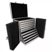 Tray for Jewelry Suitcase 12 Compartments Black  x1