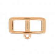 Spacer for 5 mm ribbon for choker 18 mm Golden Rose x1