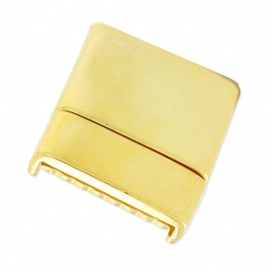 Magnetic Clasp 23.5 x 19.5 mm Golden x1