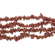 Gold Stone Chip beads 8 - 11 mm x85cm|raw }}