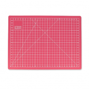 Auto-healing Cutting Mat recto/verso 22 x 30 cm Raspberry x1