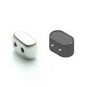 IOS® by Puca® 5,5x2,5mm Silver Mat x10g