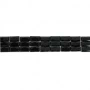 Stick Rhinestones Ribbon 3 rows to iron-on 15 mm Jet x50cm