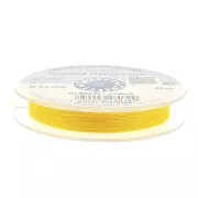 Griffin European Braided Nylon Thread 0.3 to 0.5mm Yellow x25m