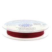 Griffin European Braided Nylon Thread 0.3 to 0.5mm Garnet x25m|raw }}