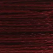 Griffin European Braided Nylon Thread 0.3 to 0.5mm Garnet x25m