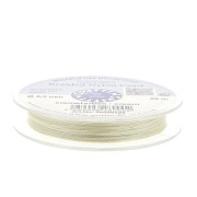 Griffin European Braided Nylon Thread 0.3 to 0.5mm Cream x25m
