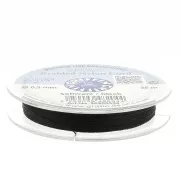 Griffin European Braided Nylon Thread 0.3 to 0.5mm Black x25m