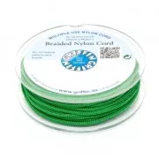 Griffin European Braided Nylon Thread 0.5 to 0.8mm Green x25m
