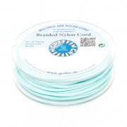 Jade thread / European braided nylon thread Griffin 1 mm - Turquoise x25m|raw }}