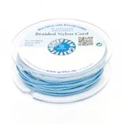 Griffin European Braided Nylon Thread 1 mm Blue x25m