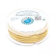 Griffin European Braided Nylon Thread 1 mm Amber x25m