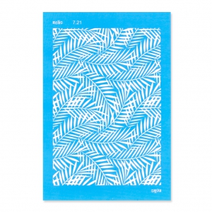 Silk Screen Moiko 74x105 mm - Jungle Pattern 7.21