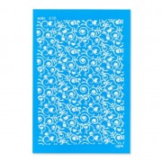 Silk Screen Moiko 74x105 mm - Small Leaves Pattern 8.08