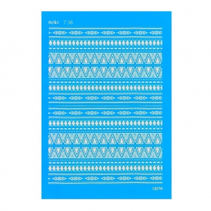 Silk Screen Moiko 74x105 mm - Aztec Patterns 7.38