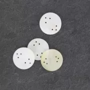 MOP Disc Spacer 6 holes 20 mm Natural