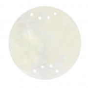 MOP Disc Spacer 8 holes 30 mm Natural