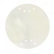 MOP Disc Spacer 8 holes 30 mm Natural