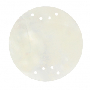 MOP Disc Spacer 8 holes 30 mm Natural
