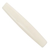 Olive Beads Hair pipe in Bone 36x6 mm White x5
