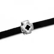 Cross slider for 3 mm Lace Golden rose x1