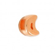 Half Moon slider for 3 mm Lace Golden rose x1