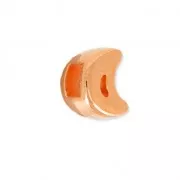 Half Moon slider for 3 mm Lace Golden rose x1