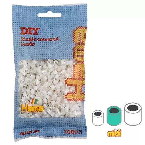 Beads to iron on Hama MIDI 5 mm MOP (n°64) x1000