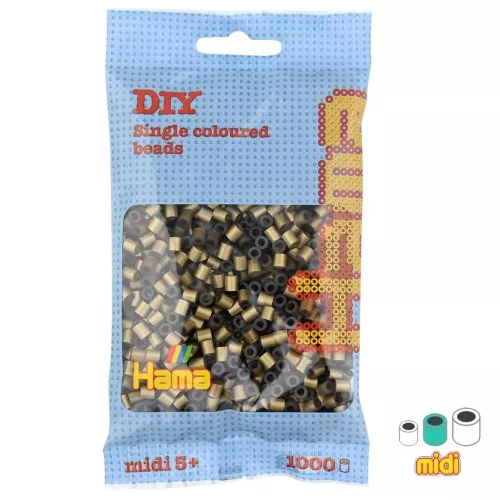 Beads to iron on Hama MIDI 5 mm Bronze (n°63) x1000