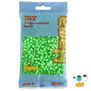 Beads to iron on Hama MIDI 5 mm Pastel Green (n°47) x1000|raw }}